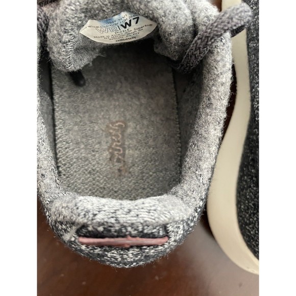 Allbirds Wool Runner Mizzle Low Top Shoes Merino Women's Size 7 Black Gray - Picture 6 of 9